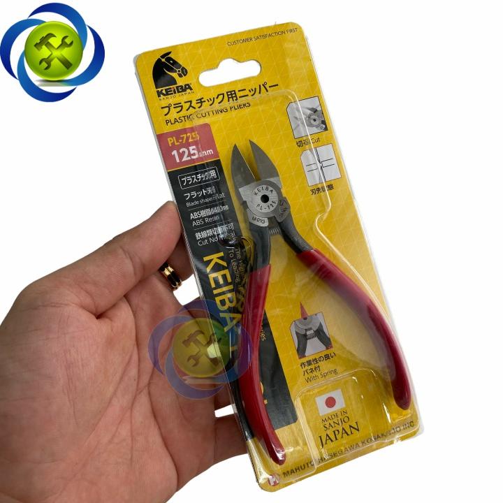 Kìm cắt nhựa 125mm Keiba PL-725 Nhật Bản