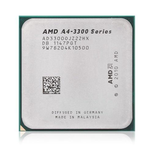 CPU AMD A4 3300 (2.50GHz, 2 Cores 2 Threads, FM1)