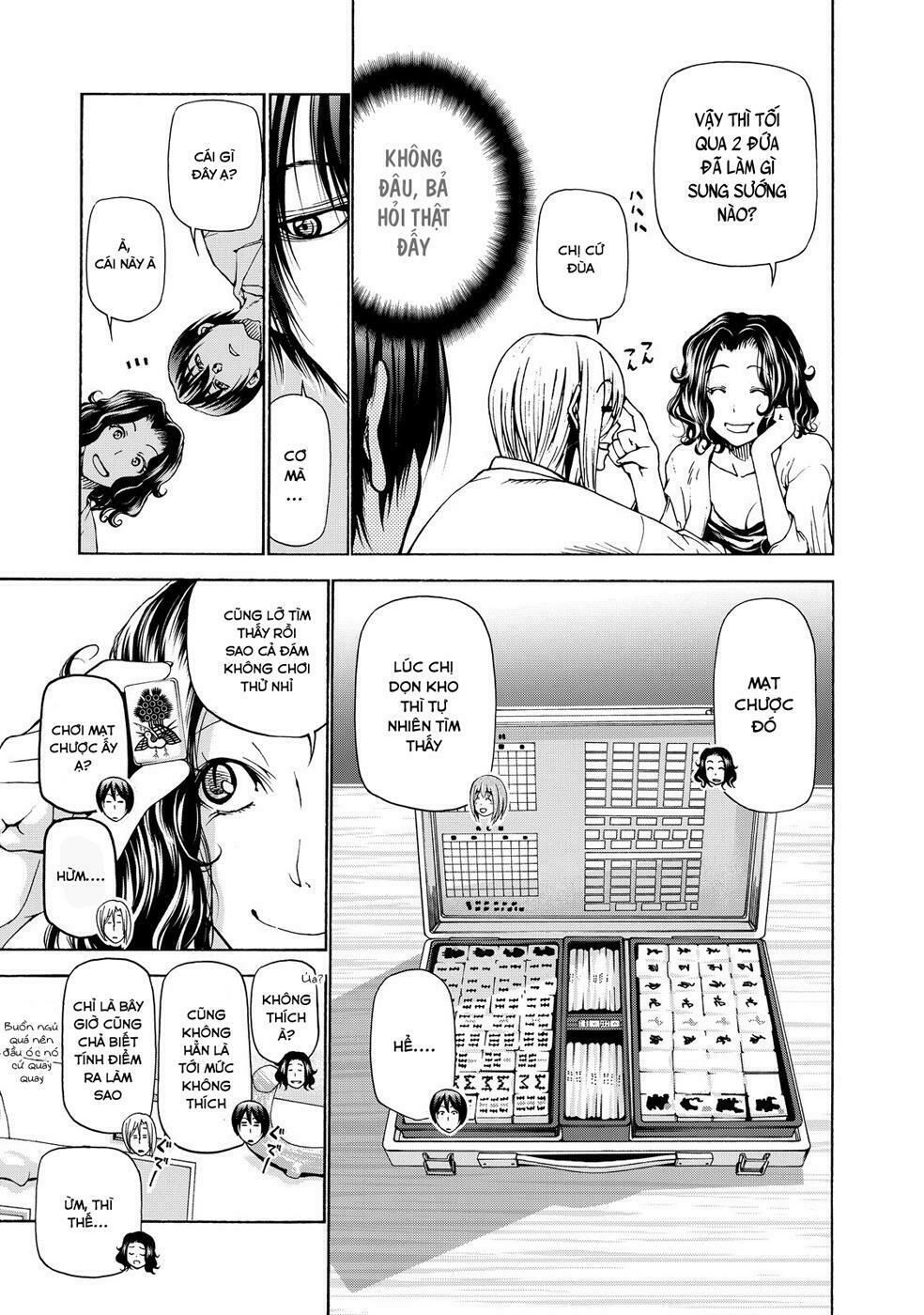 cô gái thích lặn - grand blue chapter 23.5 3