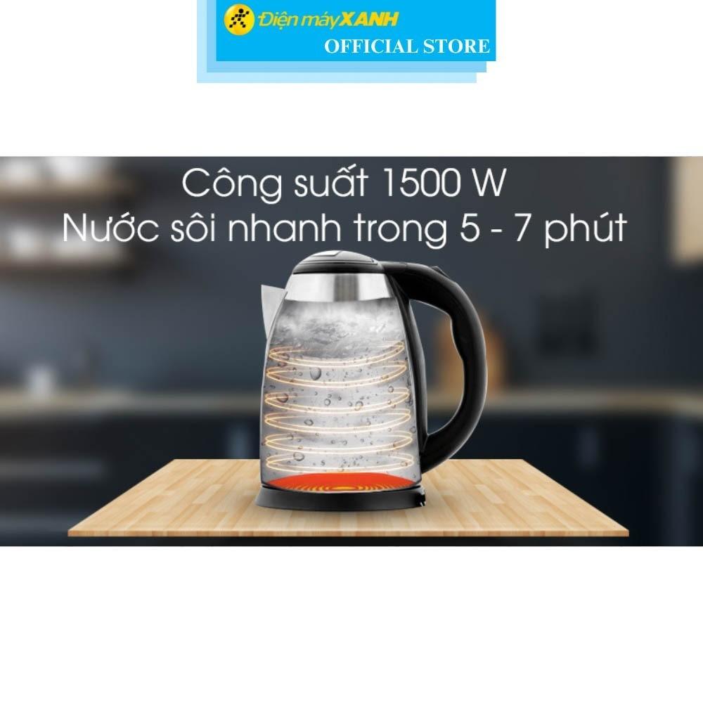 Bình đun siêu tốc Sunhouse 1.8 lít SHD1182 - Hàng chính hãng