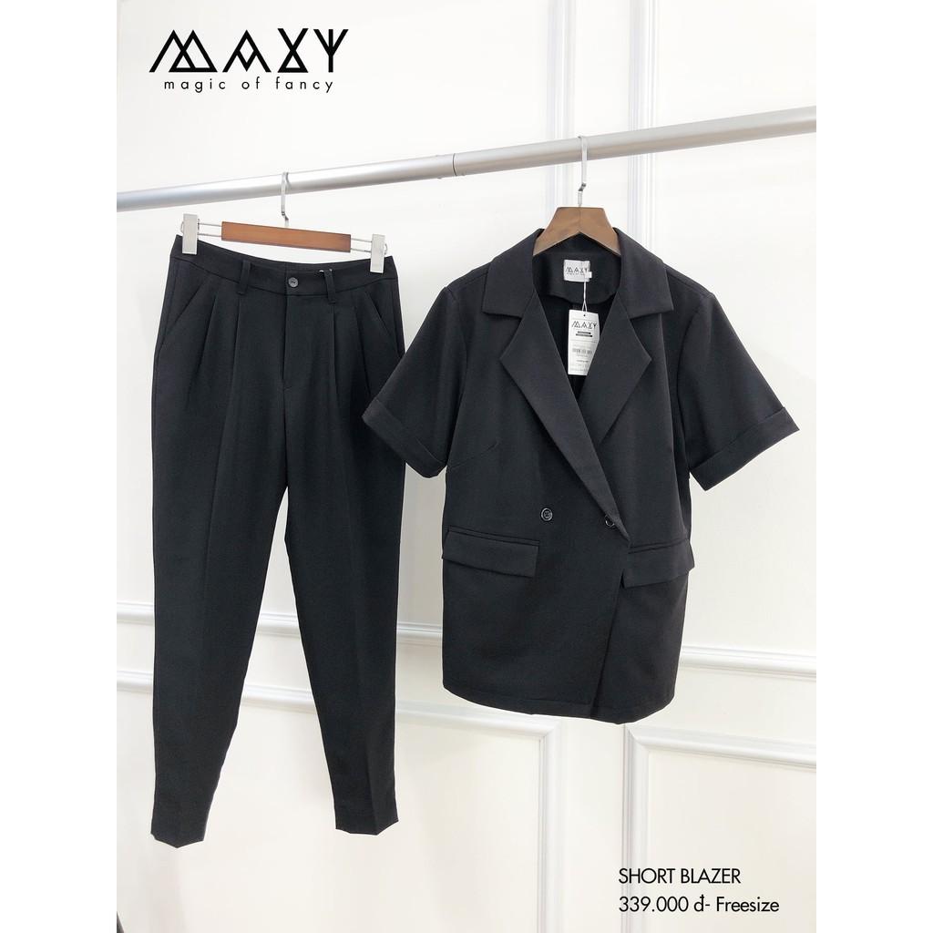 Tổng hợp áo blazer tay ngắn short blazer Maxy Workshop