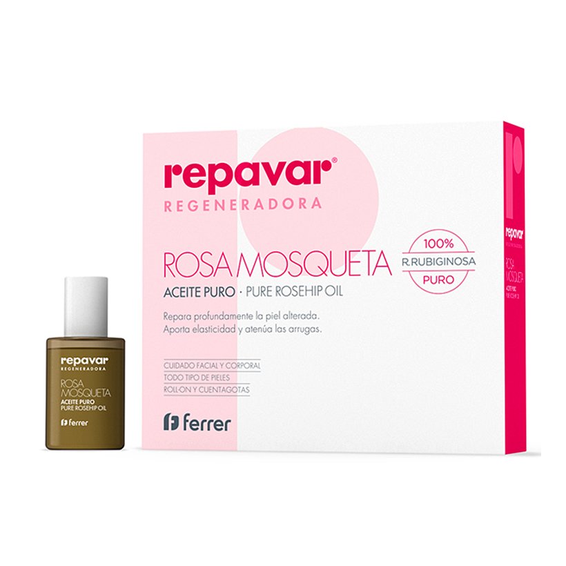 REPAVAR TINH DẦU TẦM XUÂN HỒI PHỤC TẾ BÀO DA REGENERADORA PURE ROSEHIP OIL 15ML