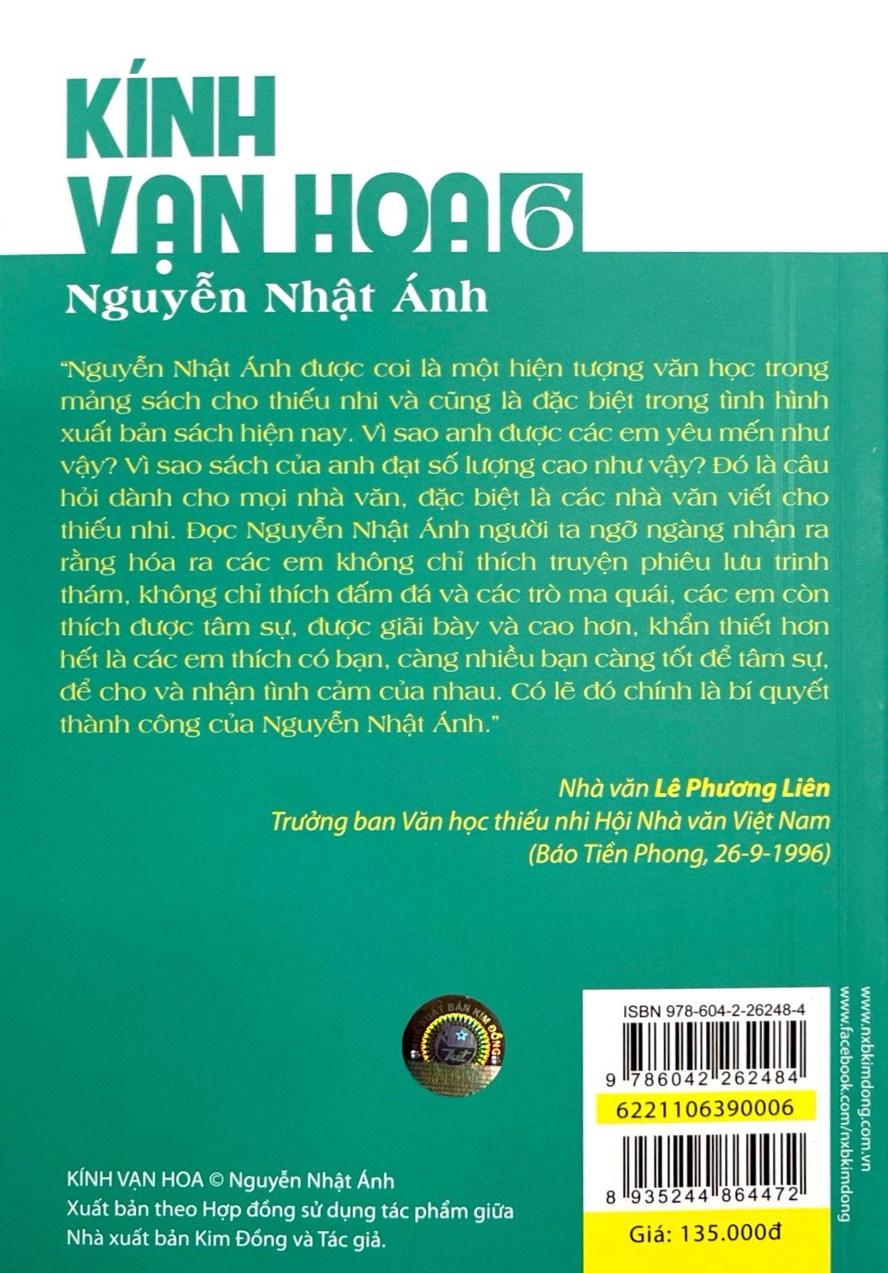 Kính Vạn Hoa - Tập 6 (Tái Bản 2022)