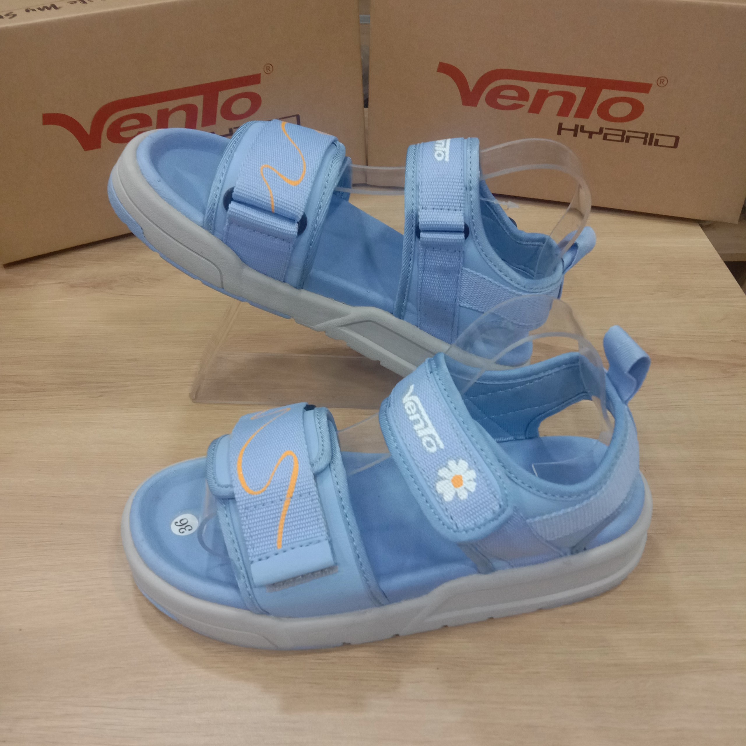 Giày Sandal Vento Quai Ngang Chính Hãng SD10026B