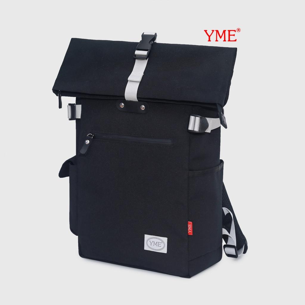 YBL09 Balo Bumb Backpack Nam Nữ YME đi học đi làm đeo êm nhẹ chất vải polyester canvas chống thấm