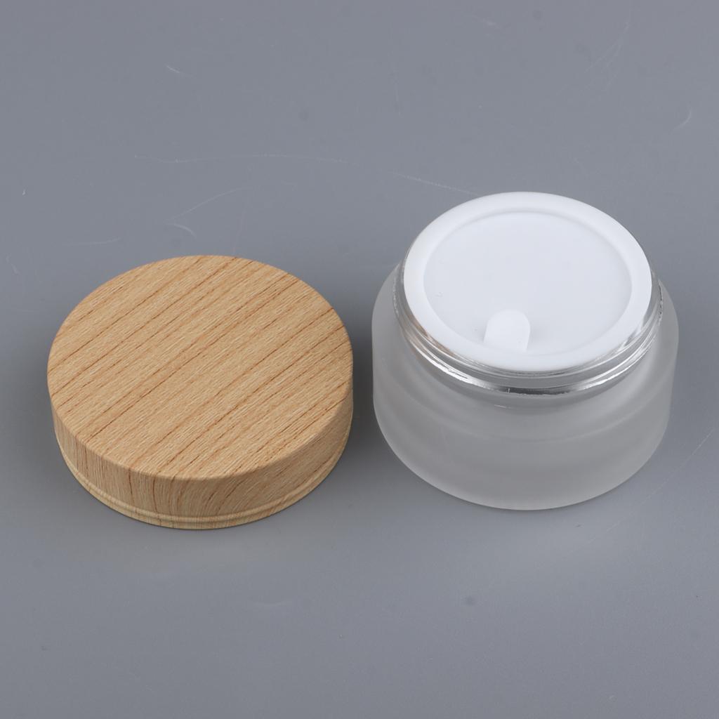 2 Pieces Empty Pot Cosmetic Bottle Makeup Tin Cream Lotion Container