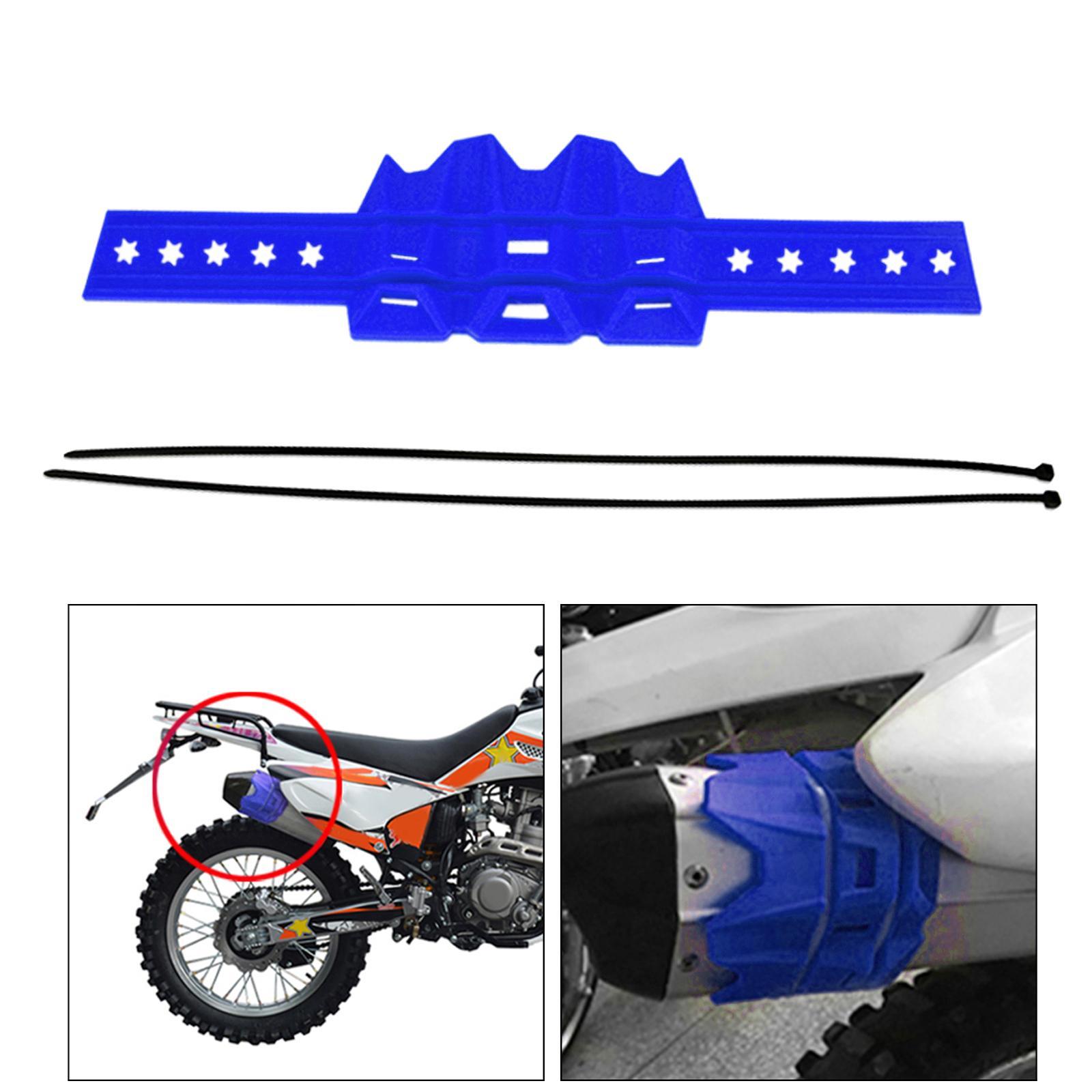 2x2 Stroke 4 Stroke Motorcycle Exhaust Protector Guard for Motorcycle