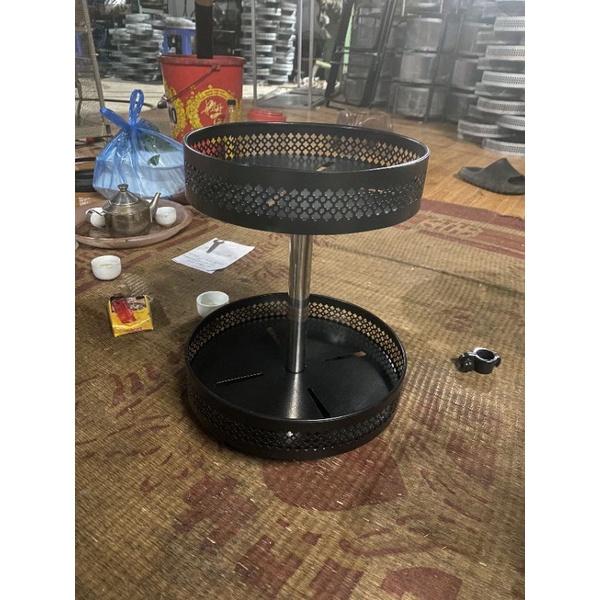 Kệ Gia vị tròn xoay 360° chất liệu inox 304 không gỉ