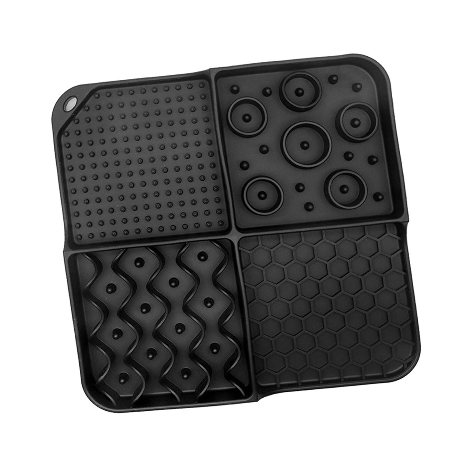 Dog Lick Pad Bite Resistant Interactive Toy Placemat Slow Feeder Licking Mat