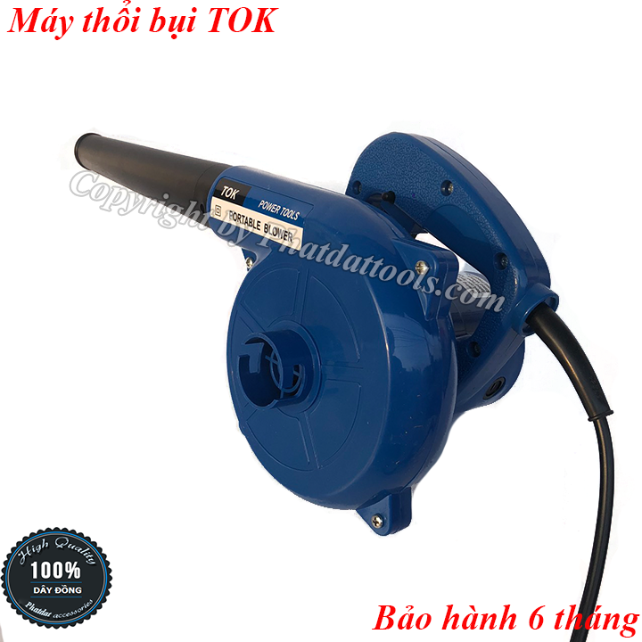 Máy thổi bụi TOK - Xanh - Công suất 1000W - Bảo hành 6 tháng