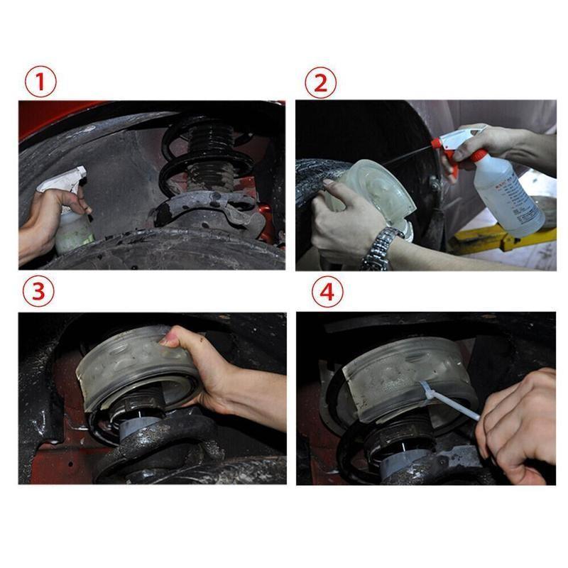 Đệm Silicone giảm trấn cho giảm sóc xe ô tô  VINFAST VF3 hiệu quả trên đường xóc