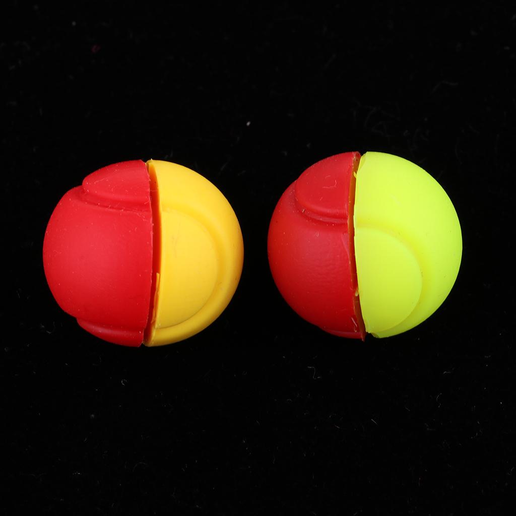 1 Pair Silicone Tennis Racket Vibration Dampers Racquet Shock Absorbers for Tennis Rackets Strings