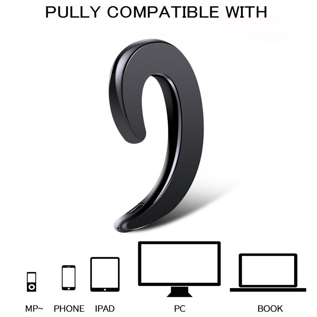 2 Pieces Bone Conduction Headphones Wireless Earphone Headset Mic