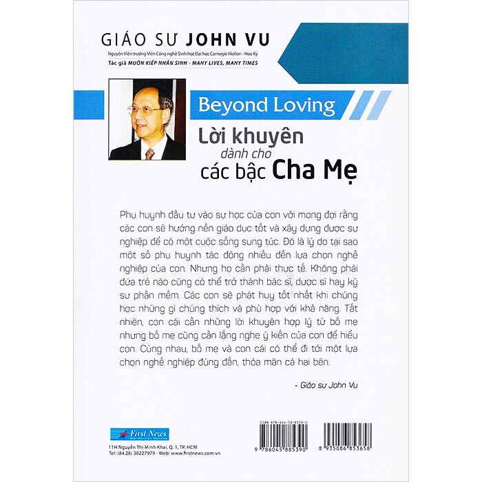 Lời khuyên dành cho các bậc cha mẹ - Giáo sư John Vũ