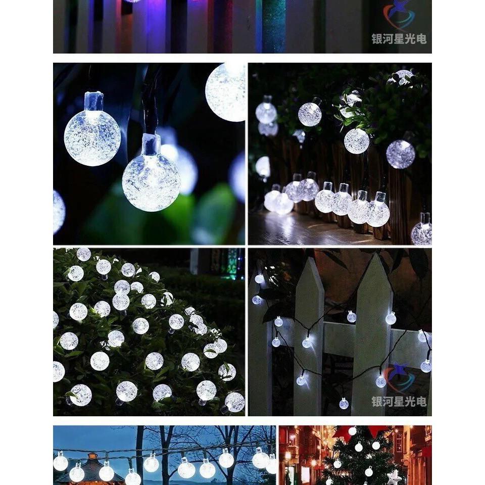 ĐÈN LED CHERRY BI BỘT TRONG SUỐT ÁNH ĐỦ MÀU