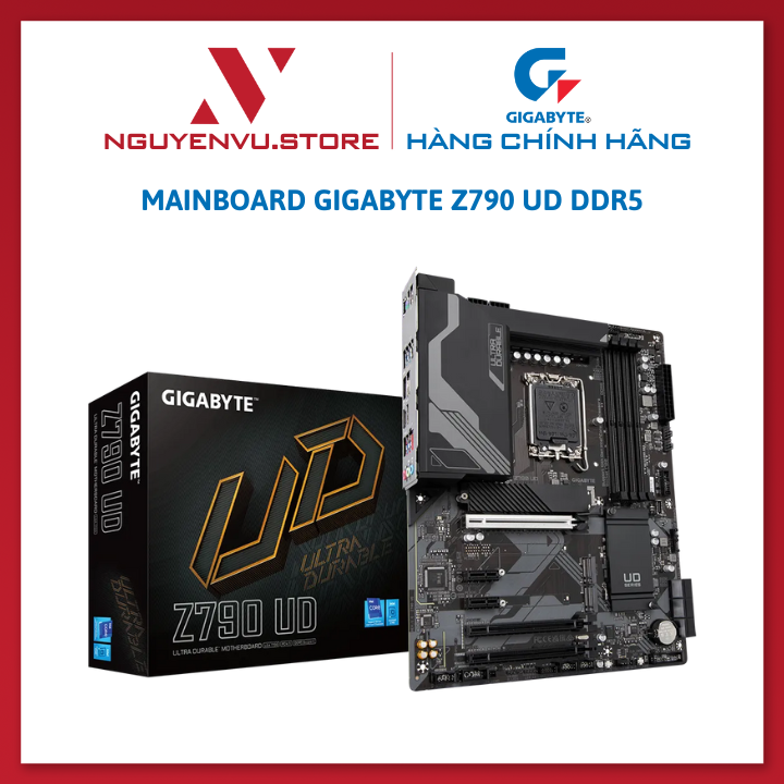 Mainboard Gigabyte Z790 UD DDR5 - Hàng Chính Hãng