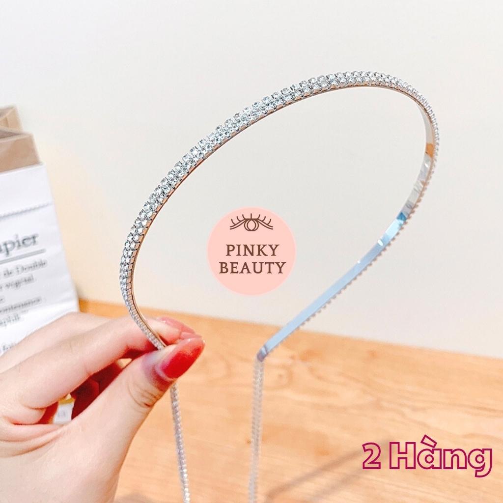 Băng Đô Đính Đá Phối Tua Rua Bờm Cài Tóc Phong Cách Hàn Quốc Thời Trang  Pinky Beauty Xinh Xắn Cá Tính Sang Trọng