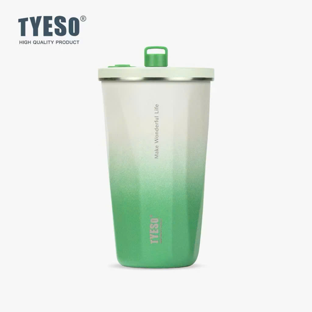 Cốc ly giữ nhiệt TYESO TS-8848B 600ml  bằng thép không gỉ 304  Chống tràn &amp; Giữ nhiệt 12 tiếng