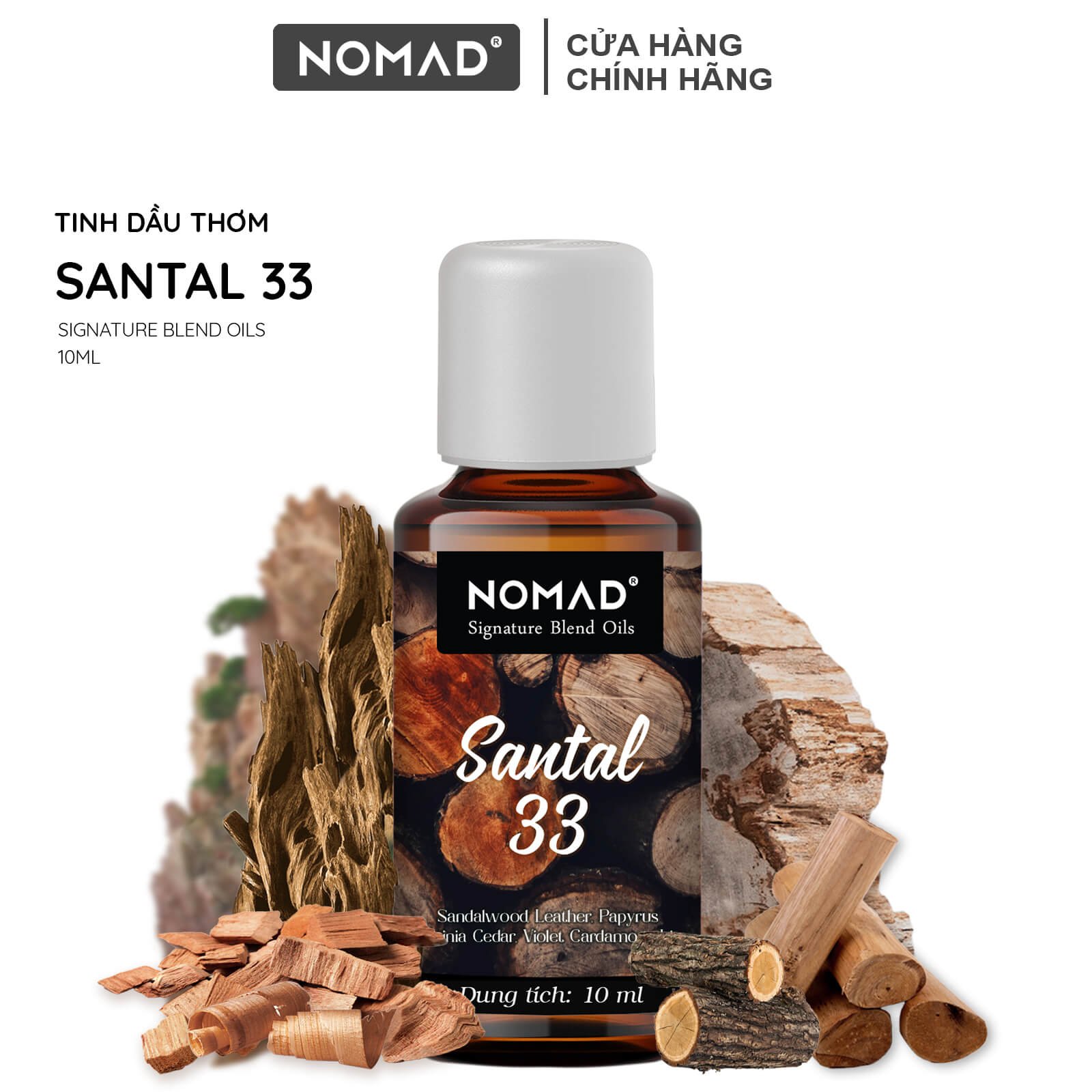 Tinh Dầu Thơm Nomad Signature Blend Oils - Santal 33