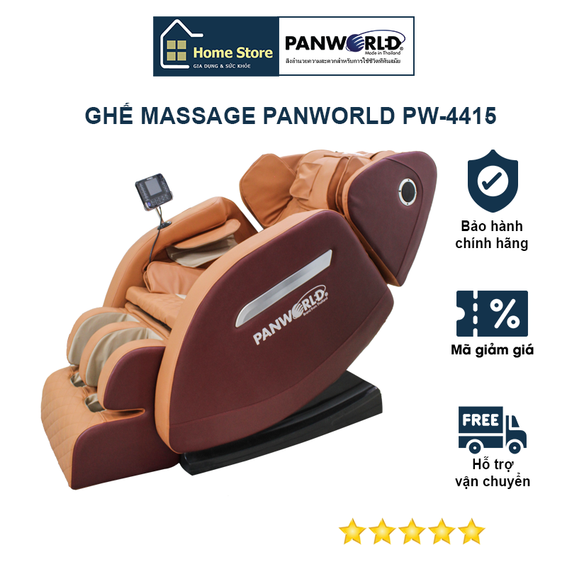 Ghế massage toàn thân Panworld PW-4415 - Hàng chính hãng