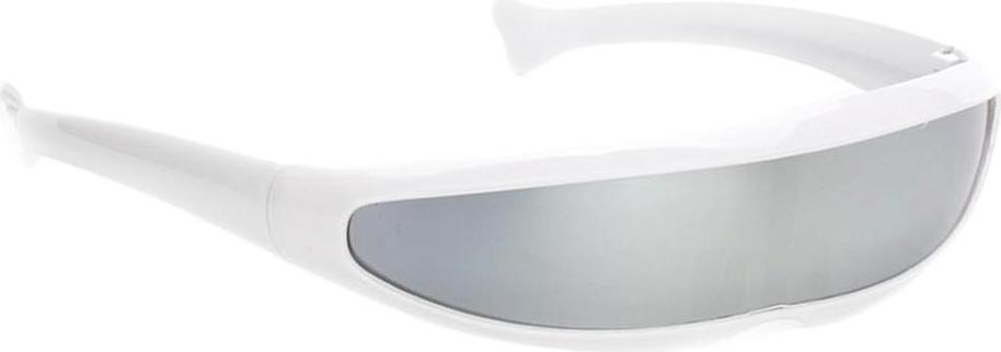 Futuristic Narrow Lens Visor Eyewear Sunglasses