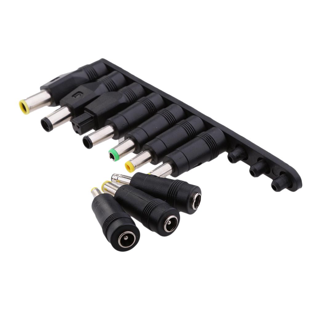 DC Power 5.5*2.1mm Jack To 10 Plug Adapter For Notebook