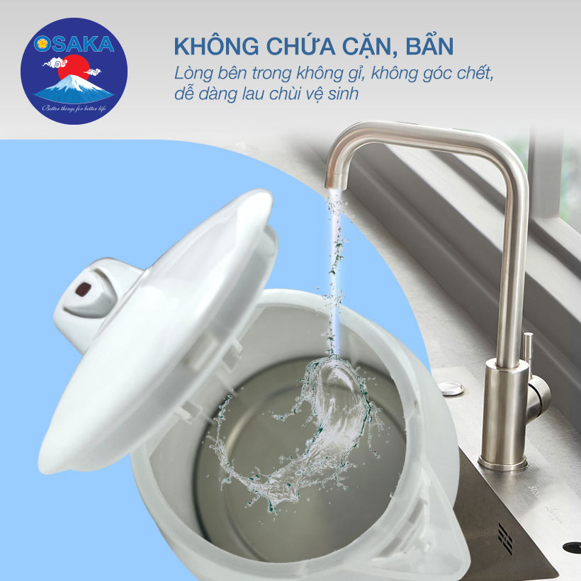 Bình Đun Siêu Tốc Cao Cấp Osaka KT20NA
