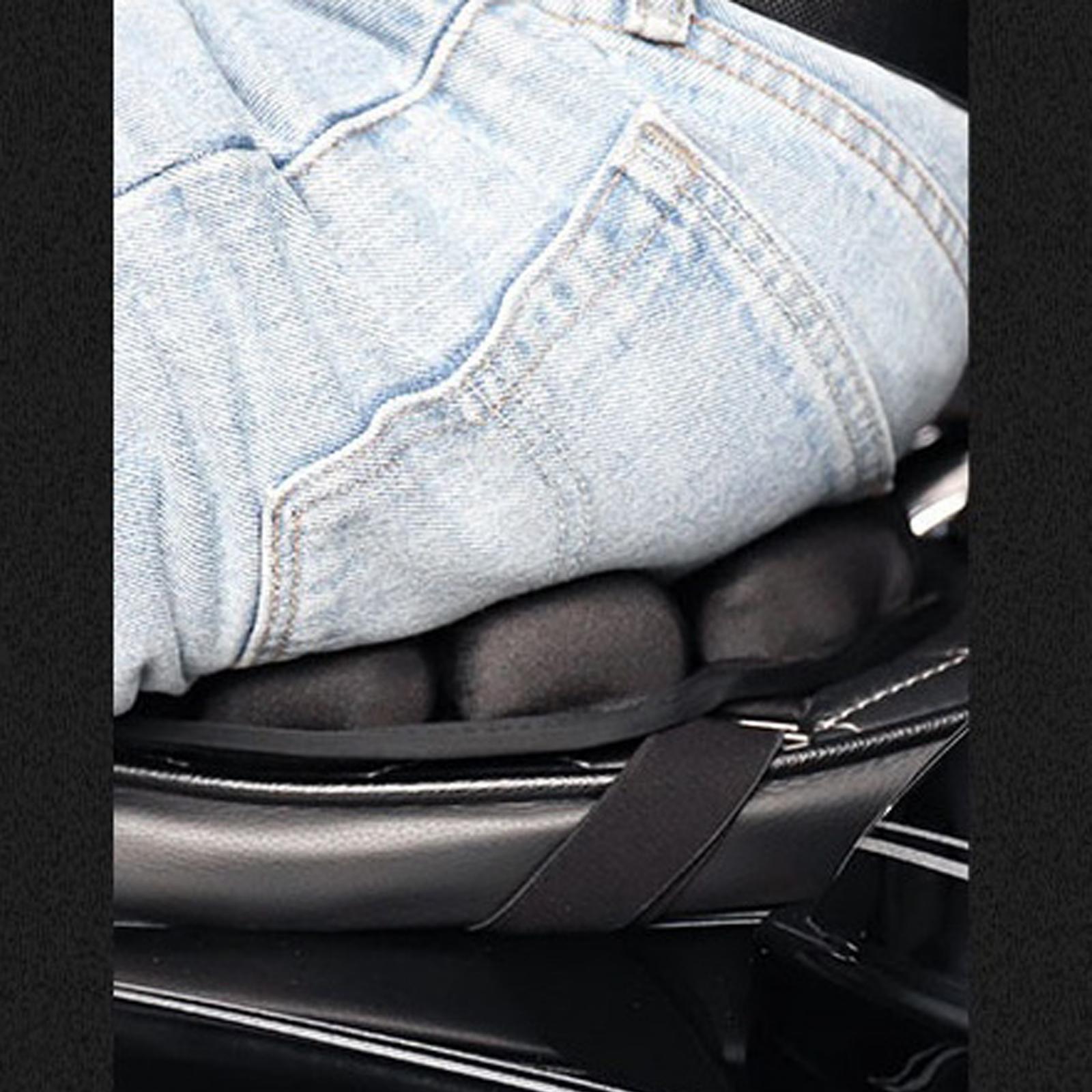 2X Sport Motorcycle Motorbike 3D Seat Cushion Pad Cover Universal Comfortable
