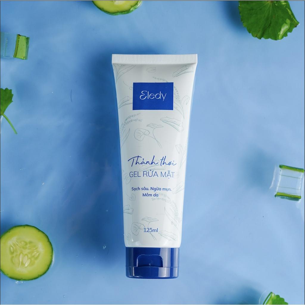 Gel rửa mặt Thảnh Thơi ELEDY - gel rửa mặt sạch sâu cho da dầu và da hỗn hợp 125ml