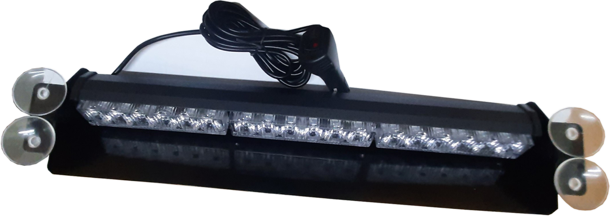 Đèn chớp Police xanh đỏ 12V 18W 18 LED cao cấp gắn kính cho xe cảnh sát, quân sự, xe ưu tiên.