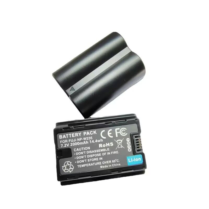 Pin NP-W235 Dung Lượng 2000mAh cho máy ảnh Fujifilm X-T4 GFX100S GFX50S II XT4. 2000mAh NP-W235 NPW235 Rechargeable Battery with Battery Storage Box for Fujifilm GFX 100S, X-T4, VG-XT4 Camera