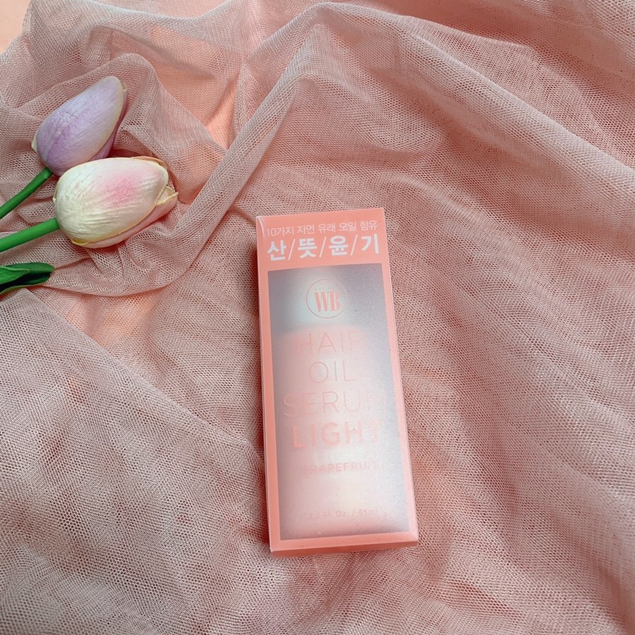 Tinh chất dưỡng tóc chắc khoẻ, bóng mượt Wonder Bath Grapefruit Hair Oil Serum 65ML