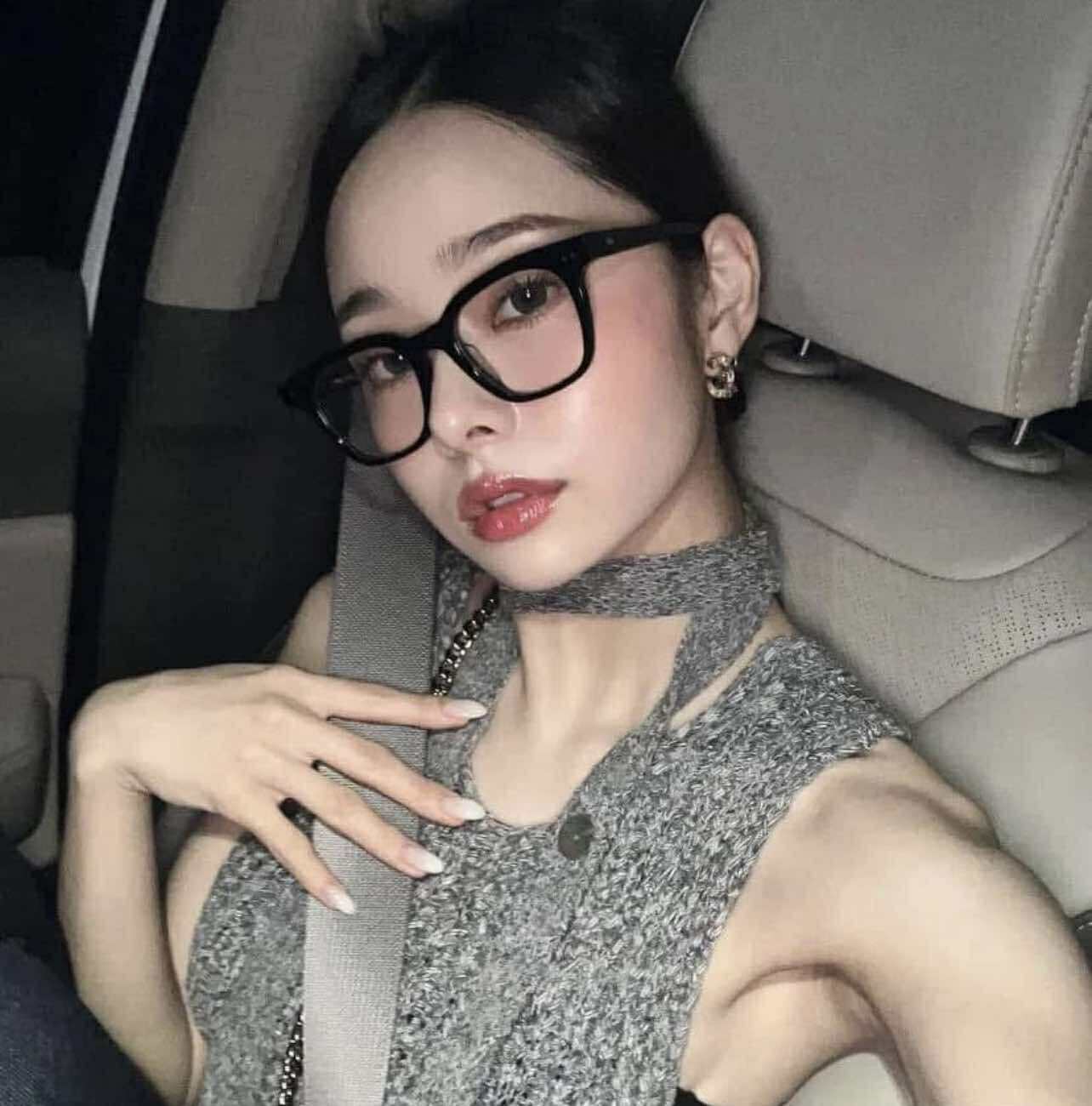 Kính mắt vuông chống ánh sáng xanh - Có thể thay mắt kính cận