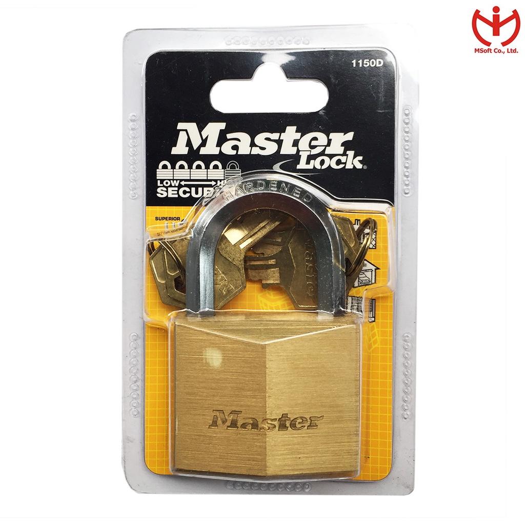 Ổ khóa Master Lock 1150 EFGDRF thân đồng 50mm càng bát giác chống cắt - MSOFT