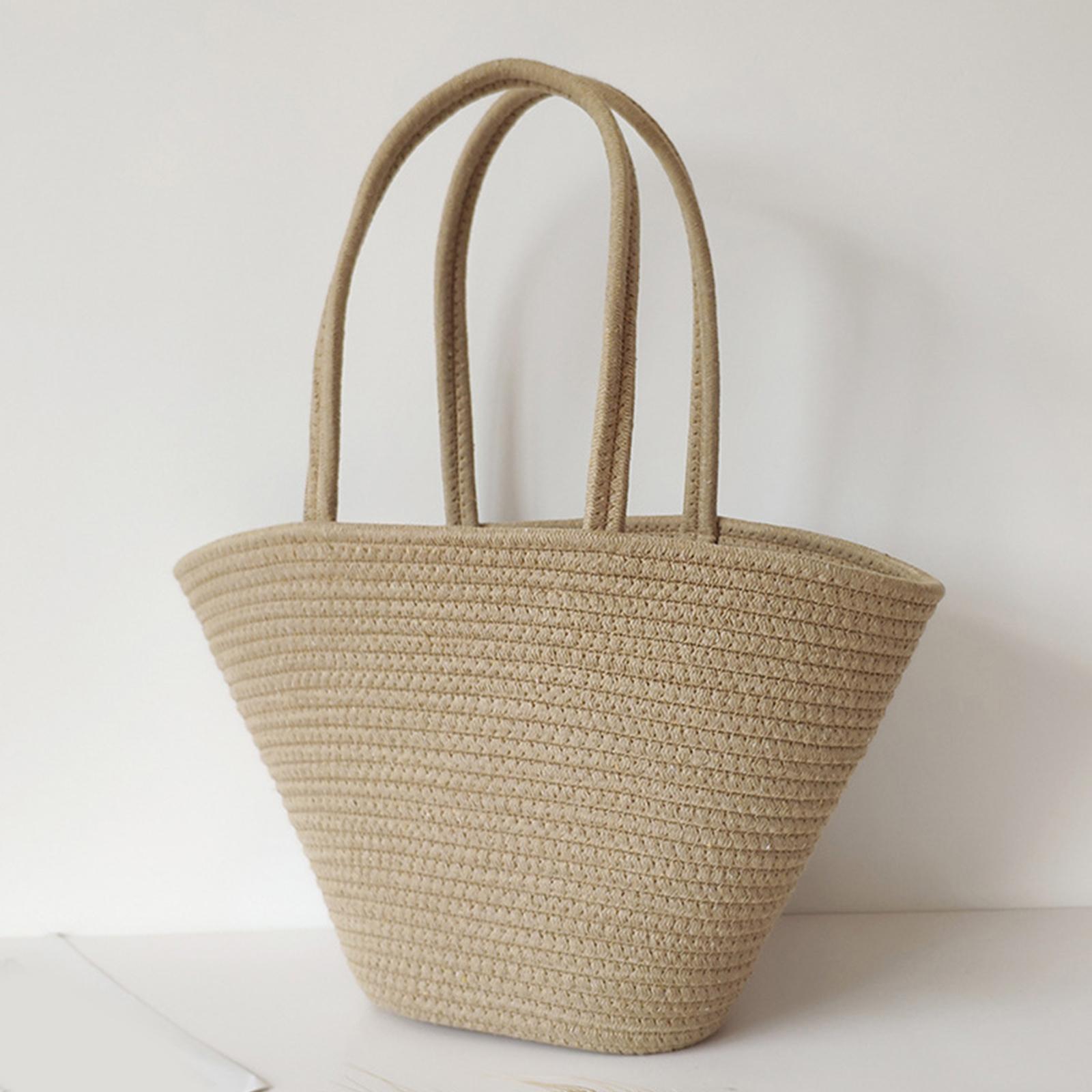 Women Shoulder Bag Large Capacity Beach Tote Bag for Shopping Outdoor Travel