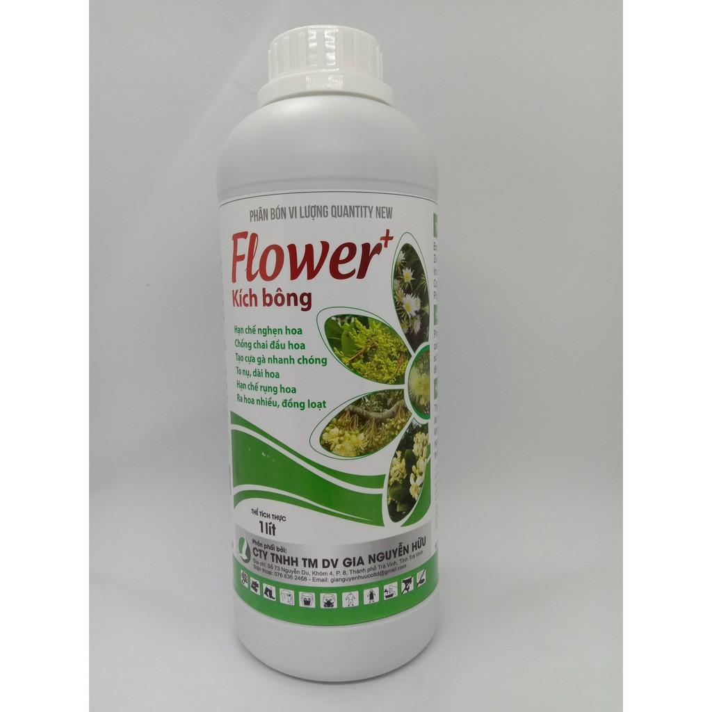 FLOWER DƯỠNG BÔNG 1L- Phân bón vi lượng giúp cây ra hoa nhanh,đồng loạt.