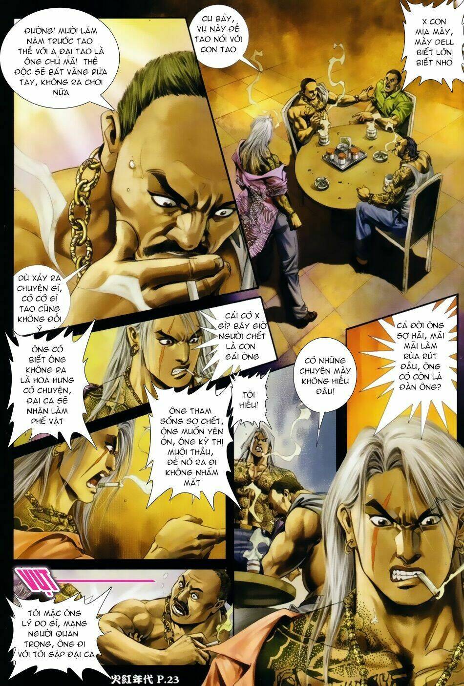 hỏa hồng niên đại hắc cốt đường chapter 25 19