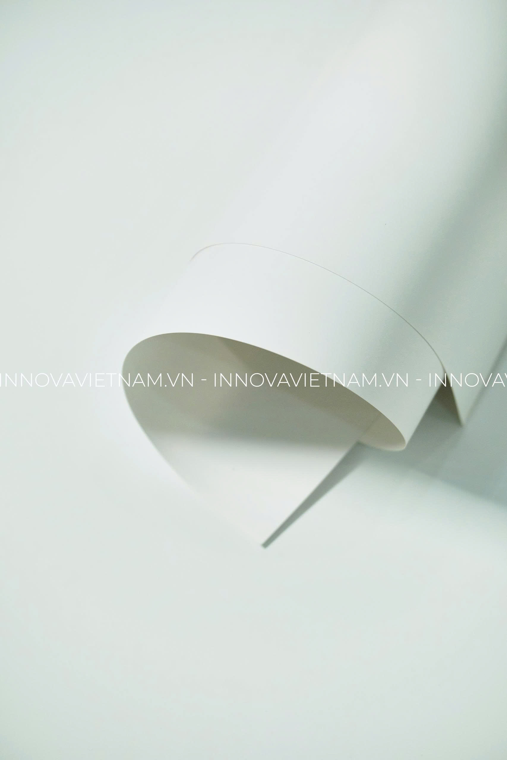 Giấy nhựa trắng mờ (White matte PET) dầy 115 khổ 32x47