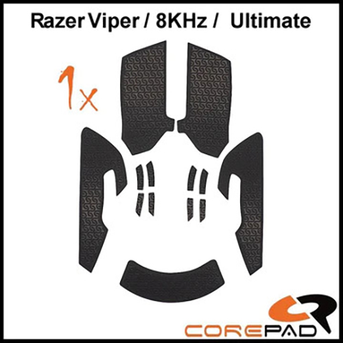 Bộ grip tape Corepad Soft Grips - Razer Viper / Razer Viper 8KHz / Razer Viper Ultimate - Hàng Chính Hãng