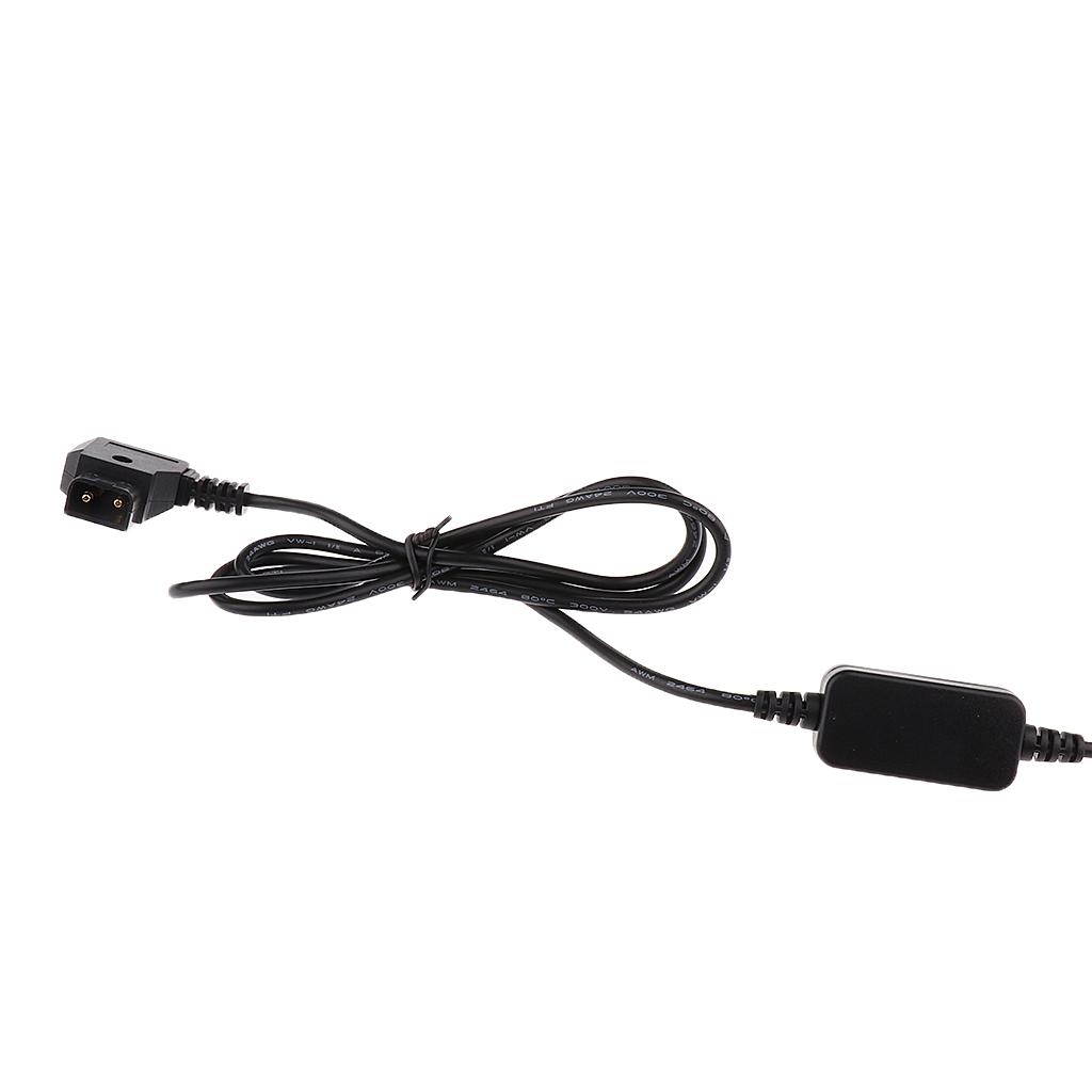 Male D-Tap Power Tap to 2 Female DC5V USB Adapter for Photography Power