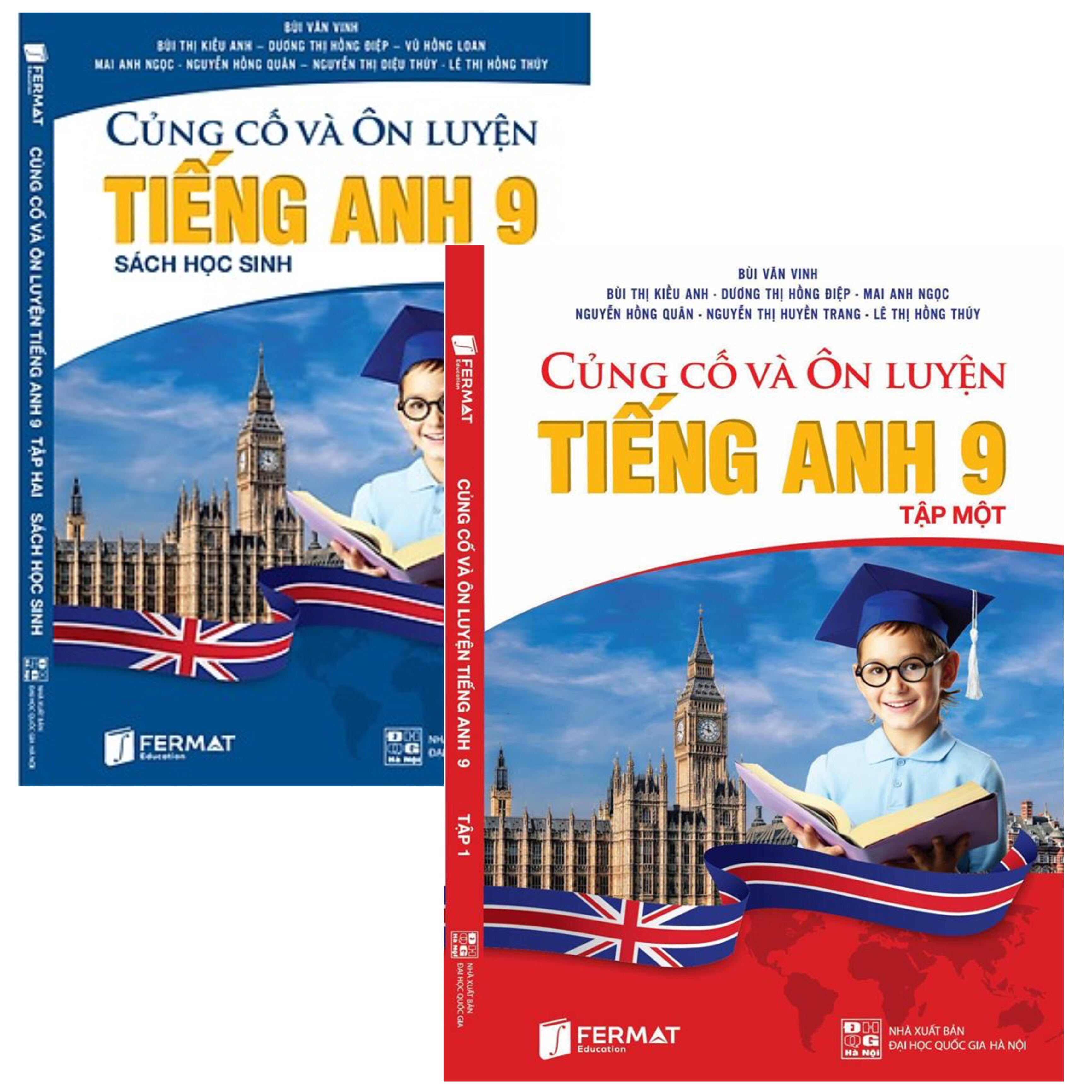 Củng cố và ôn luyện tiếng anh lớp 9 ( tập 1 +2 )