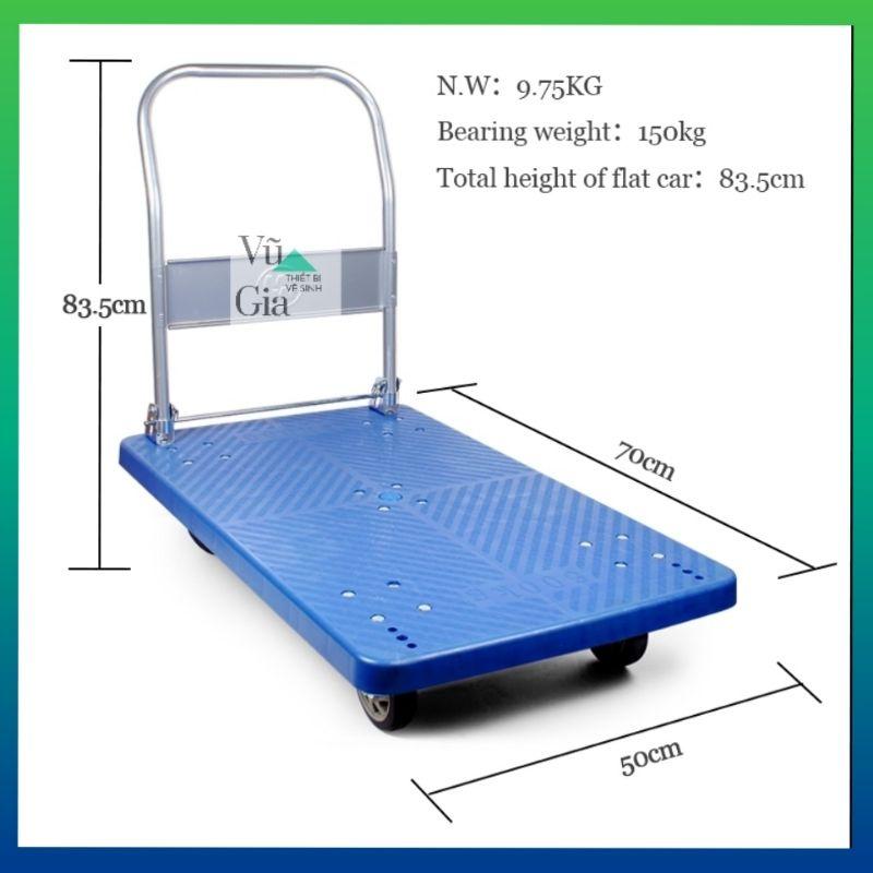 Xe Đẩy hàng gấp gọn trọng tải 100-150kg - Xe Đẩy