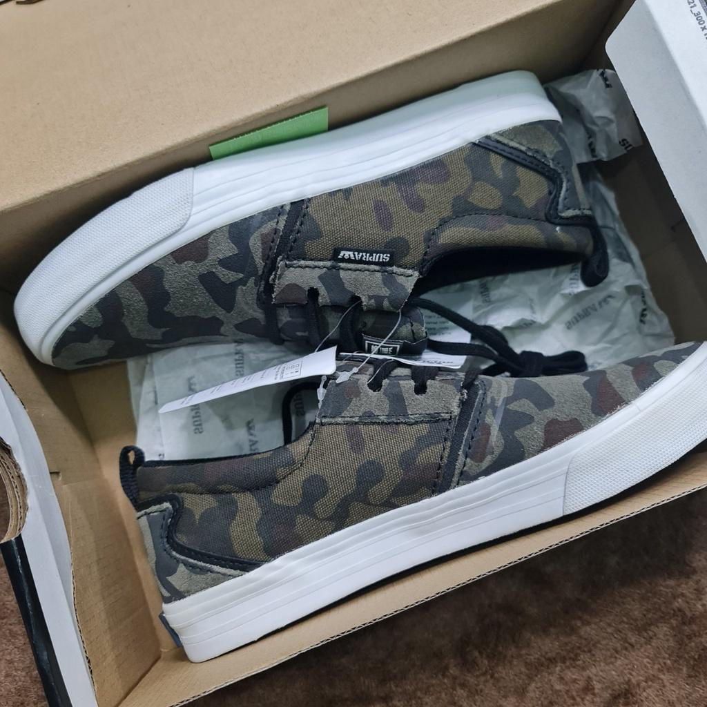 Giày nam Supra Camo Flow Suede