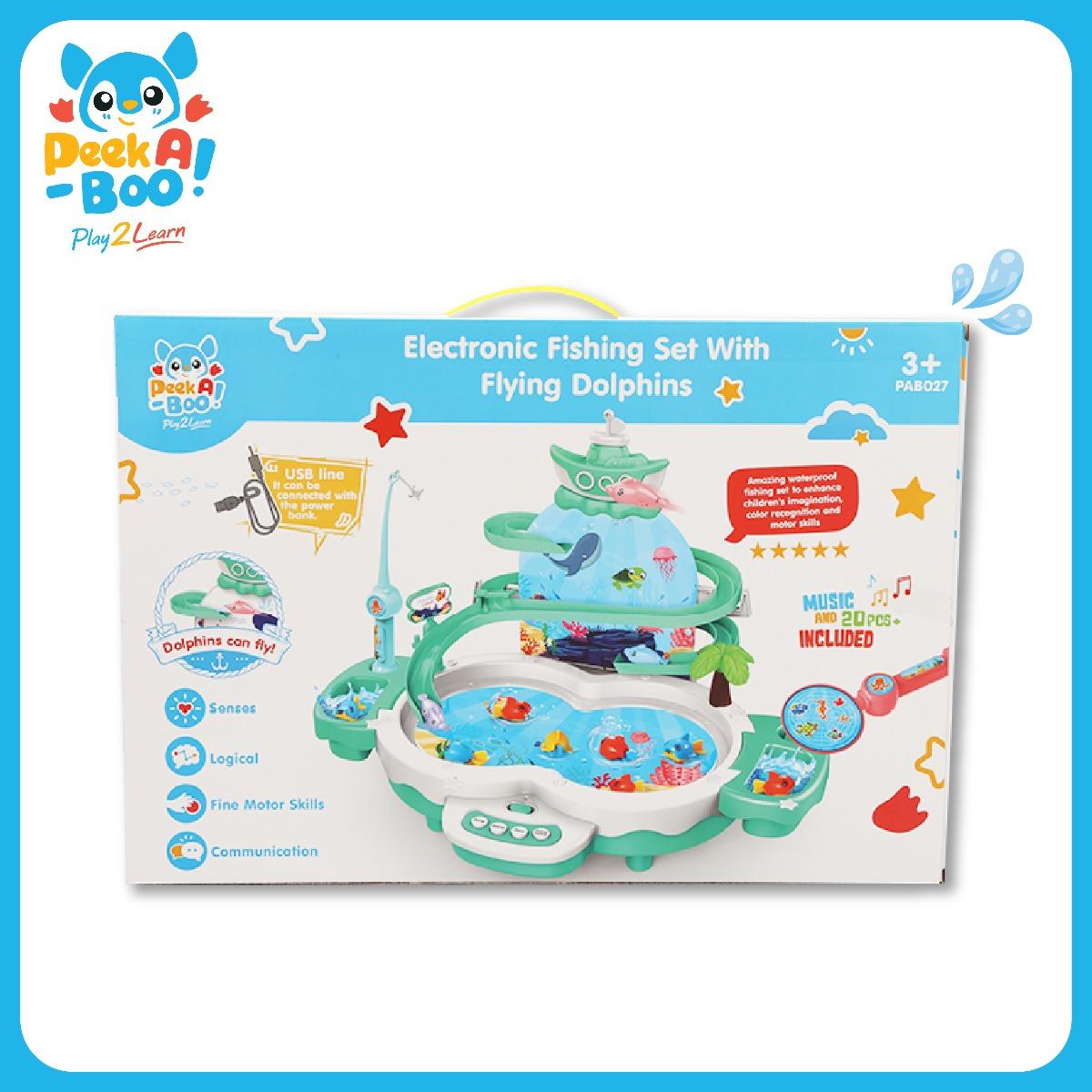 Đồ Chơi PEEK A BOO Câu Cá-Cá Heo Biết Bay Ngộ Nghĩnh PAB027