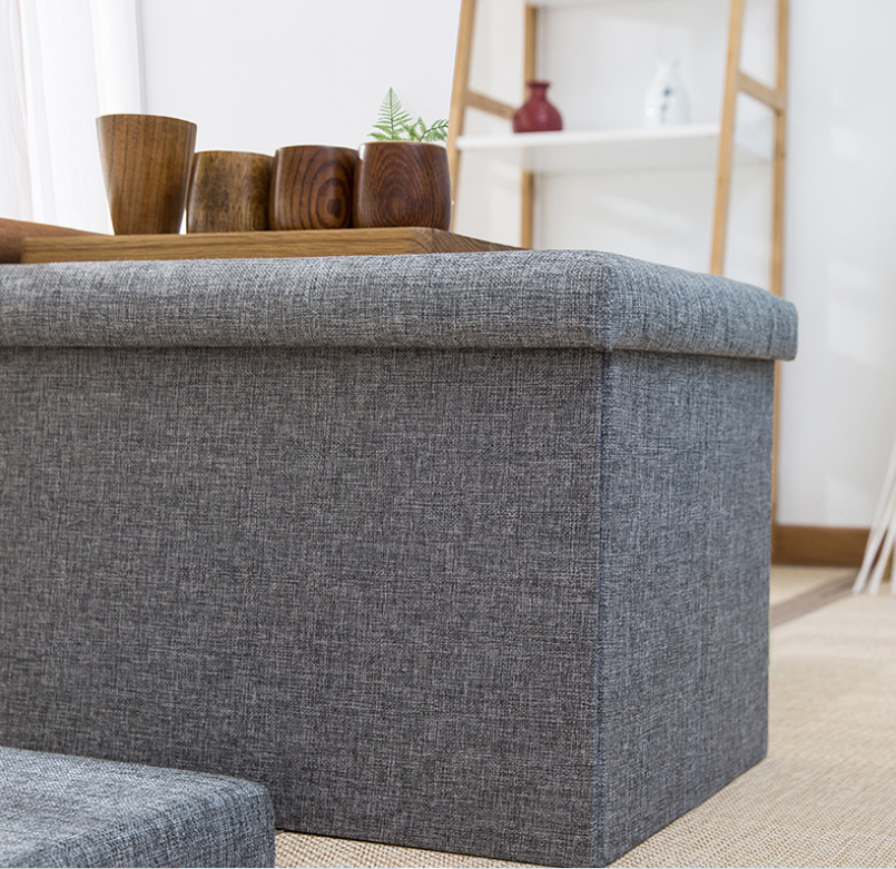 Hộp đựng đồ kiêm ghế ngồi đa năng - Ghế sofa đựng đồ gấp gọn cứng cáp tiện lợi có chọn size, hàng chính hãng miDoctor