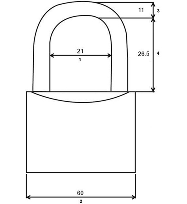 Khóa Số 190CS/60 Series ABUS (60mm)