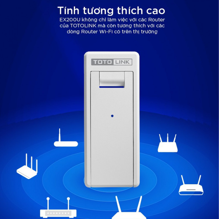 Bộ Kích Sóng Wifi 300Mbps TOTOLINK - USB Mở Rộng Sóng Wi-Fi Hàng Chính Hãng