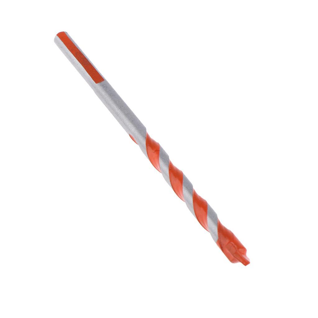 3X Multipurpose Alloy Triangle Shank Glass/Ceramic/Tile Drill Bit 6mm