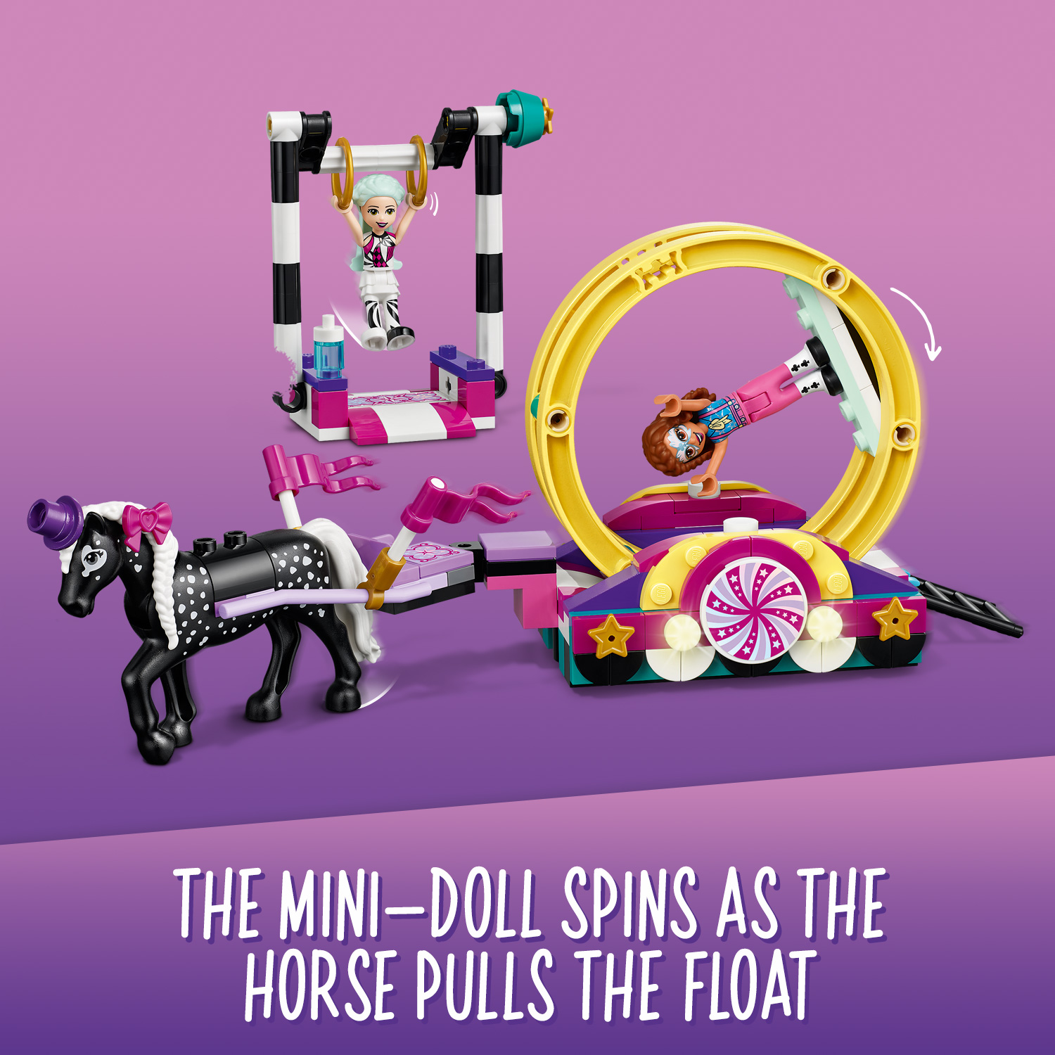 LEGO Friends 41686 Buổi biểu diễn ảo thuật nhào lộn