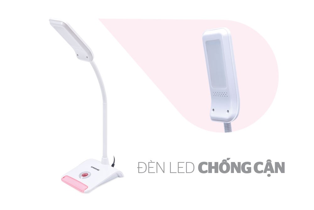 Đèn bàn Sunhouse SHE-11LED-V, sáng vàng